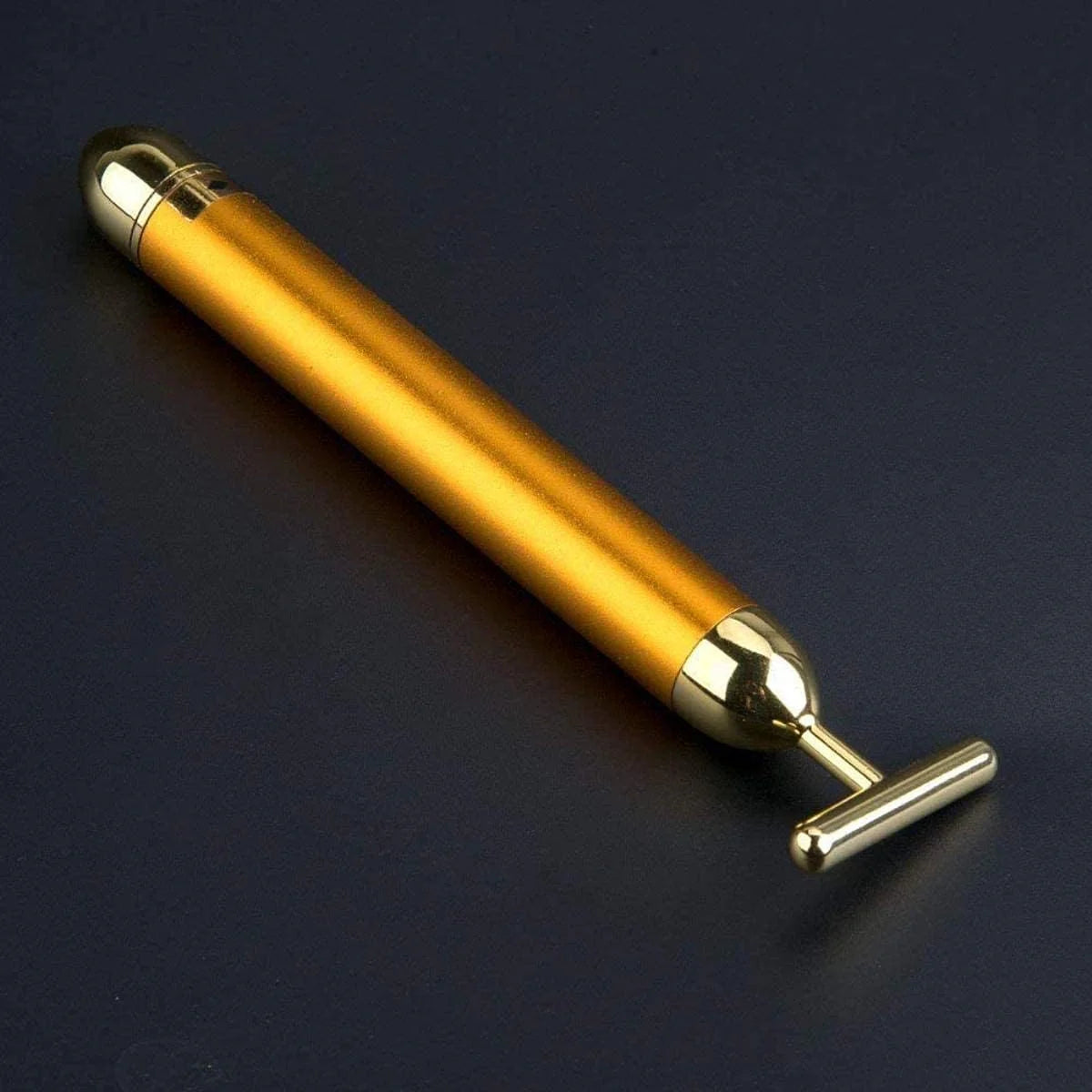 Premium 24K Gold Energy Beauty Bar Electric Facial Massage Roller
