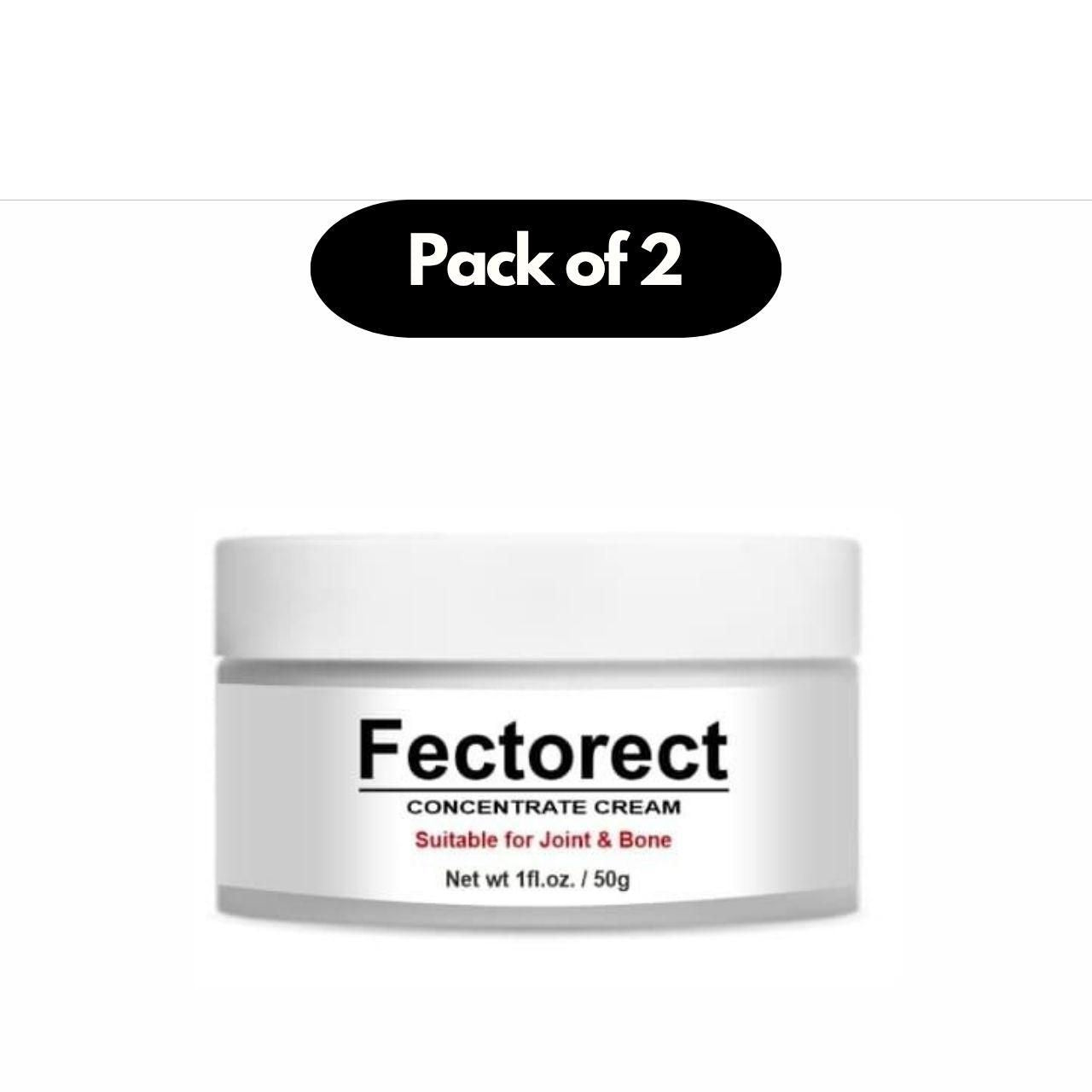 Fectorect Concentrate Cream – 50gm Each (Pack of 2)