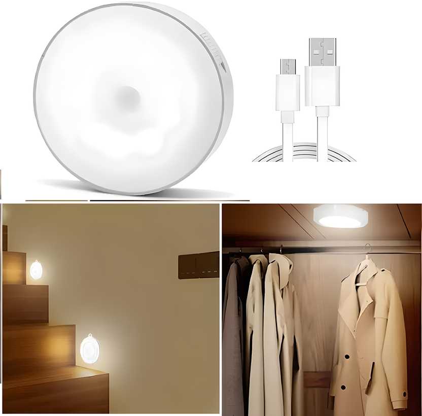 Trending Motion Sensor Light for Home with USB Charging Wireless Self Adhesive LED Night Light