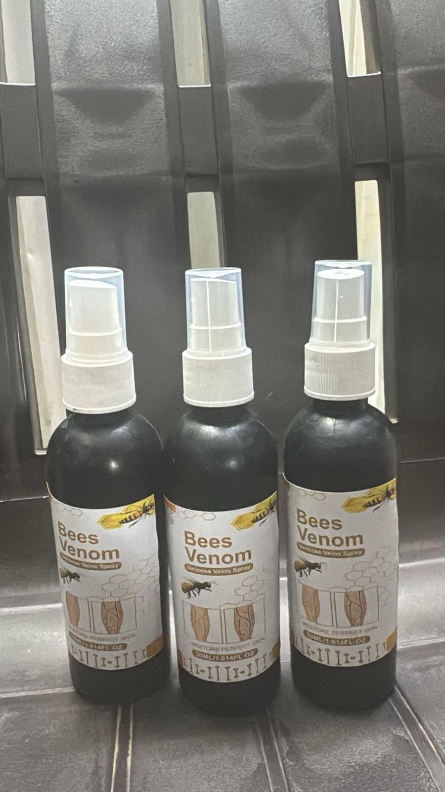 🧴 Bee Venom Spider Veins Spray (Pack of 3)