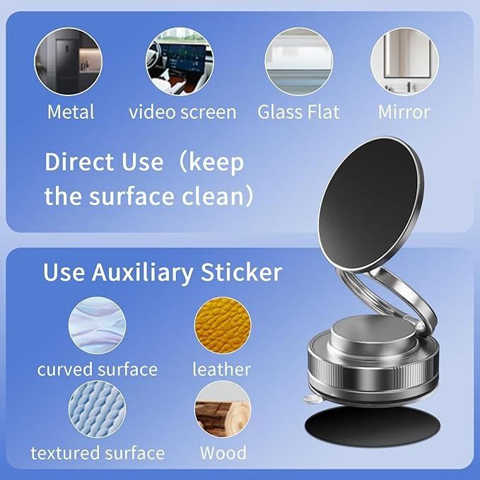 Magnetic Vacuume Suction Mobile Holder