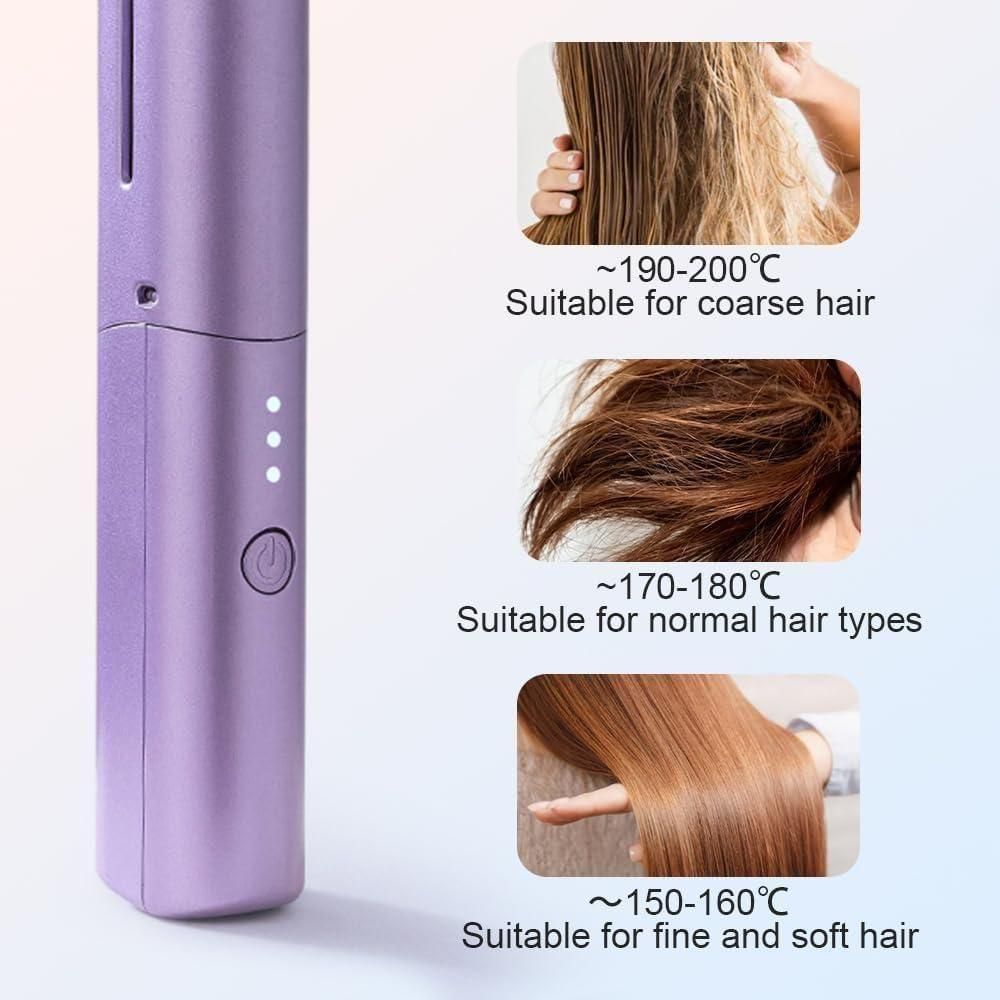 Premium Meneflix Portable Mini Hair Straightener & Hot Comb