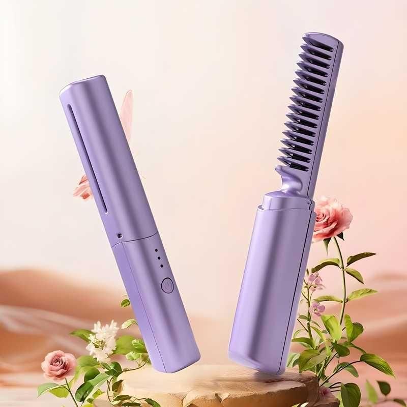 Premium Meneflix Portable Mini Hair Straightener & Hot Comb