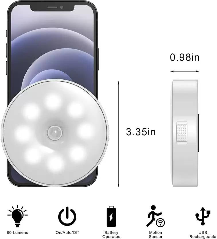 Trending Motion Sensor Light for Home with USB Charging Wireless Self Adhesive LED Night Light